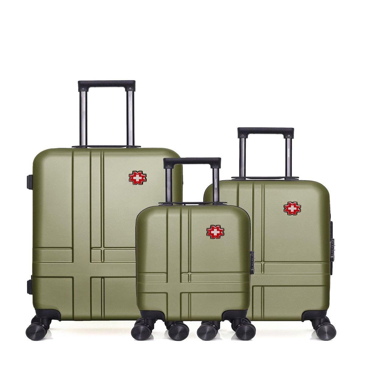 SWISS KOPPER SWISS KOPPER - Lot de 3 - Valise weekend, valise cabine et valise cabine XXS USTER