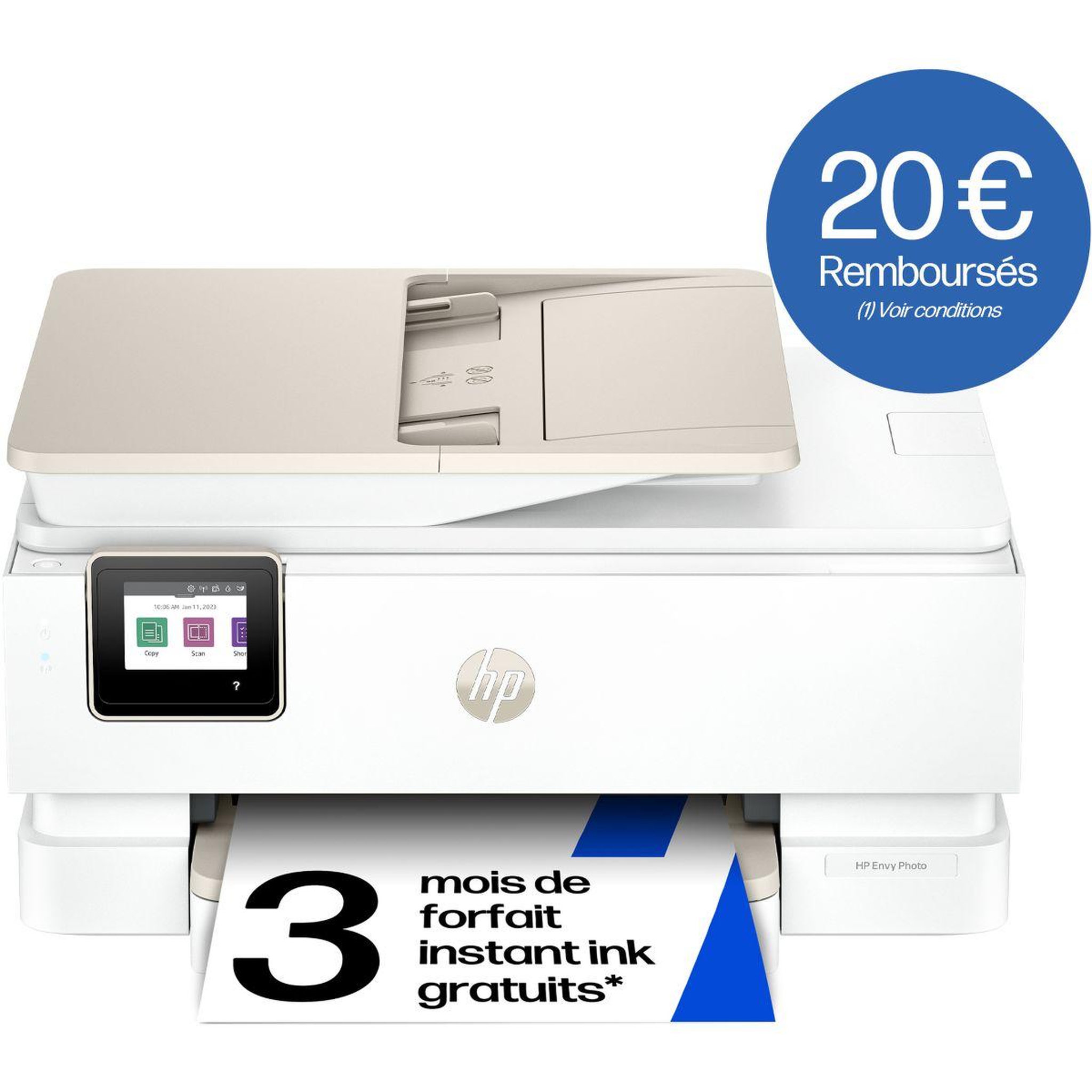HP Imprimante jet d'encre envy photo 7934 éligible instant ink
