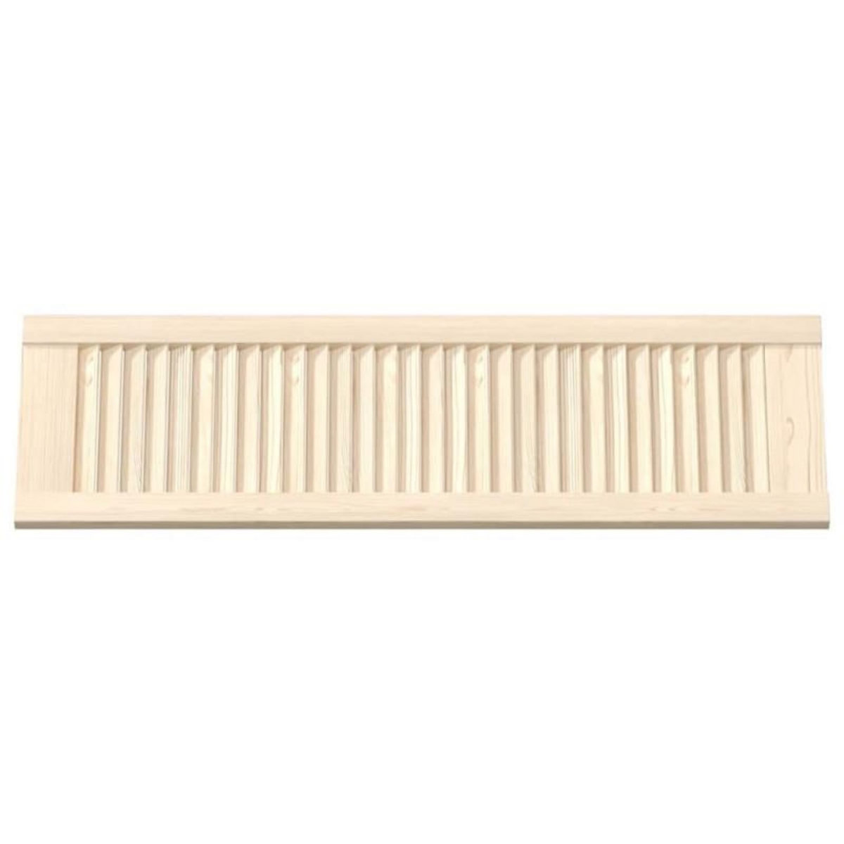 VIDAXL Portes d armoire à persiennes 2 pcs 99x29,5 cm pin massif