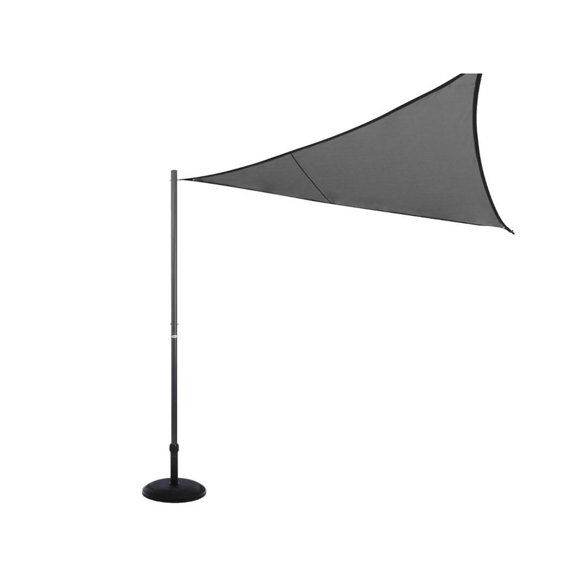 HESPERIDE Mât de fixation pour voile d'ombrage Ø 50 mm - 2,55 m - Hespéride