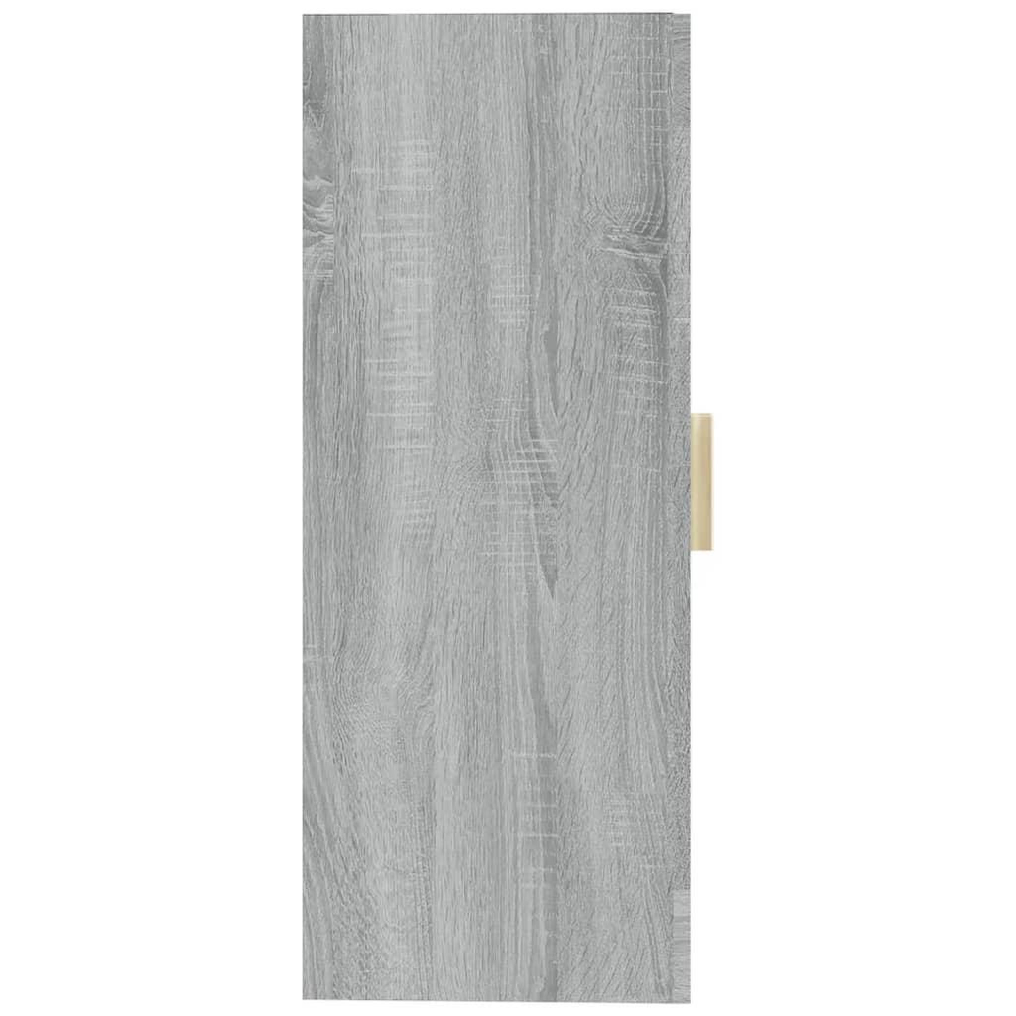 Voir la diapositive 4 : VIDAXL Armoire murale suspendue Sonoma gris 69,5x34x90 cm