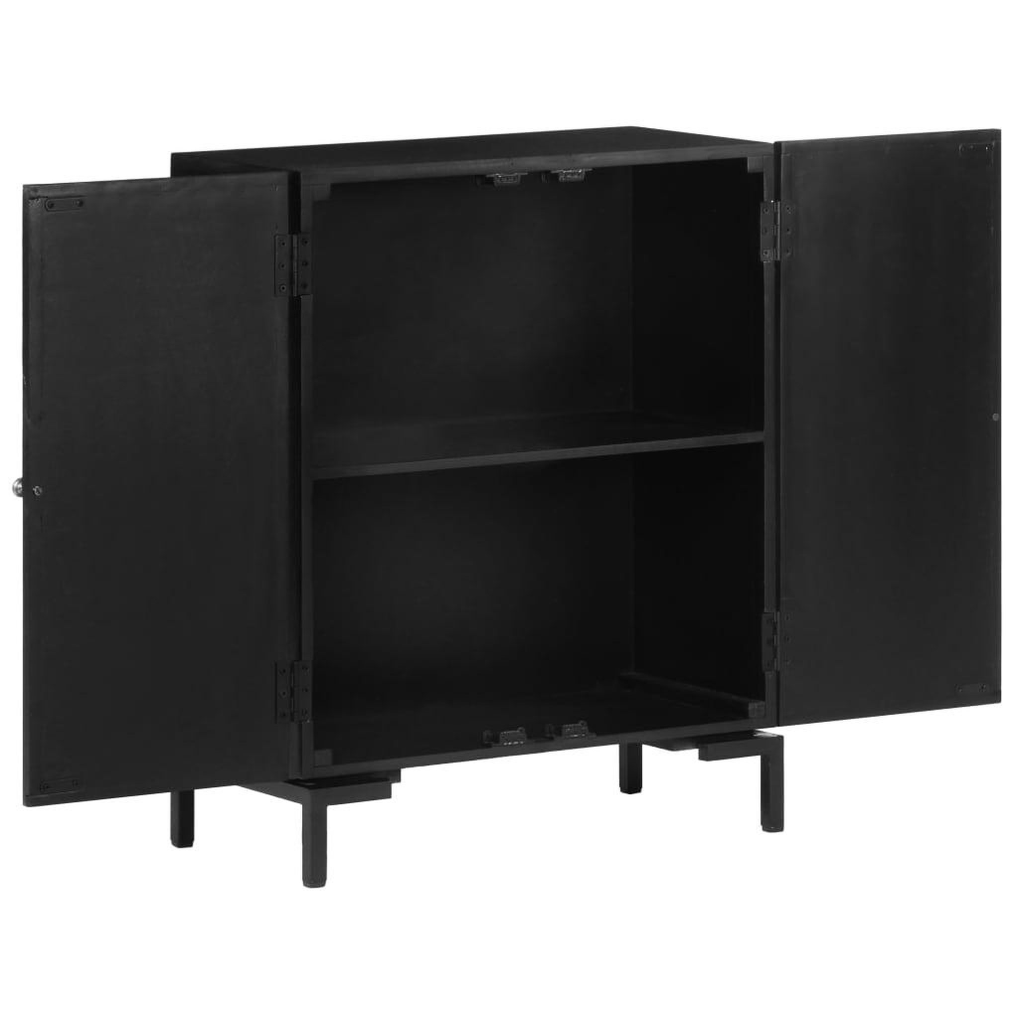 Voir la diapositive 4 : VIDAXL Buffet 60x30x76 cm bois de manguier massif