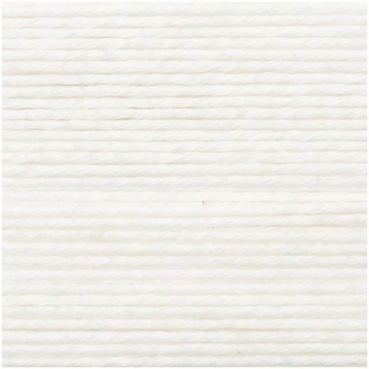 RICO DESIGN Pelote de coton - Blanc - 57,5 m