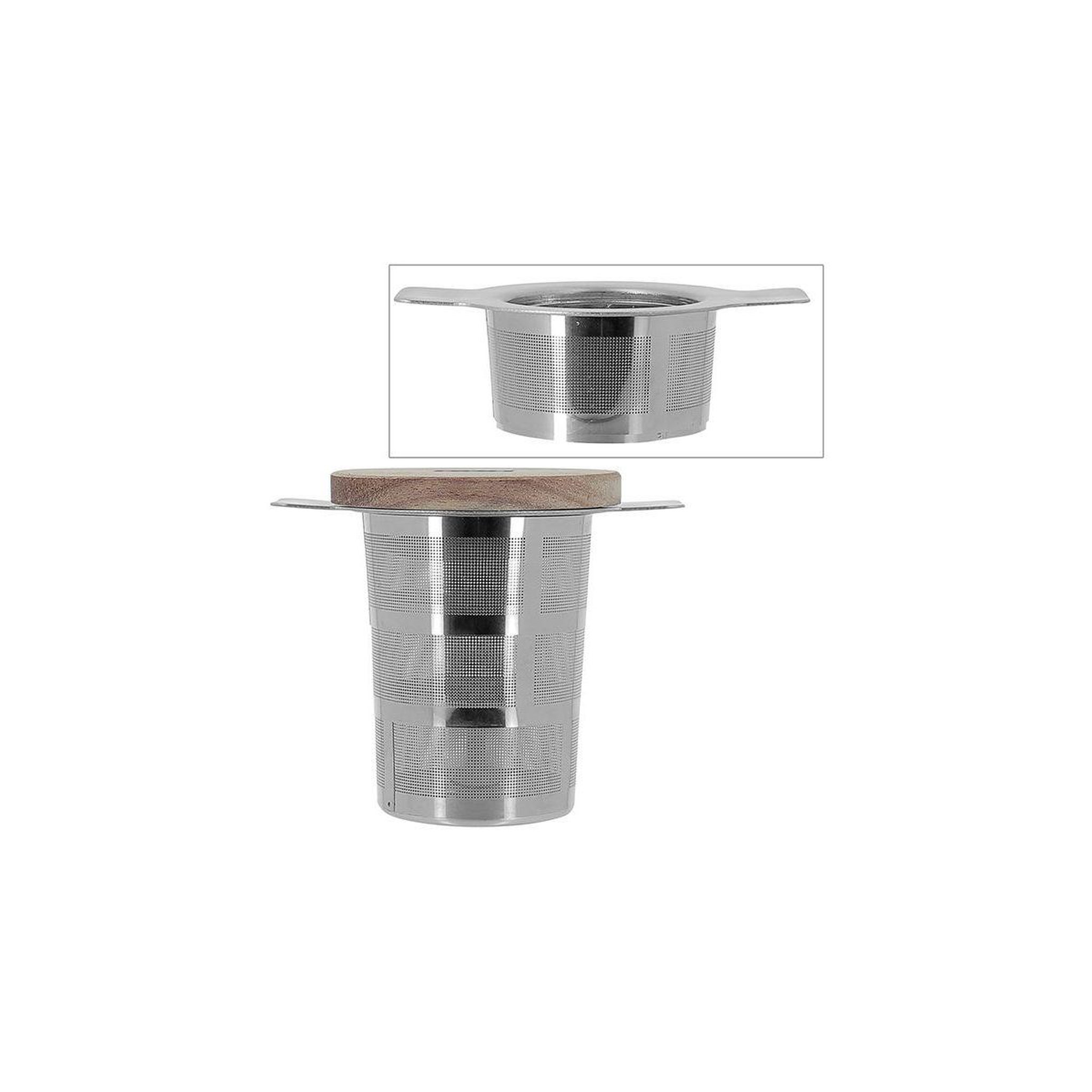 Voir la diapositive 2 : OGO LIVING Infuseur à thé Luke en inox retractable