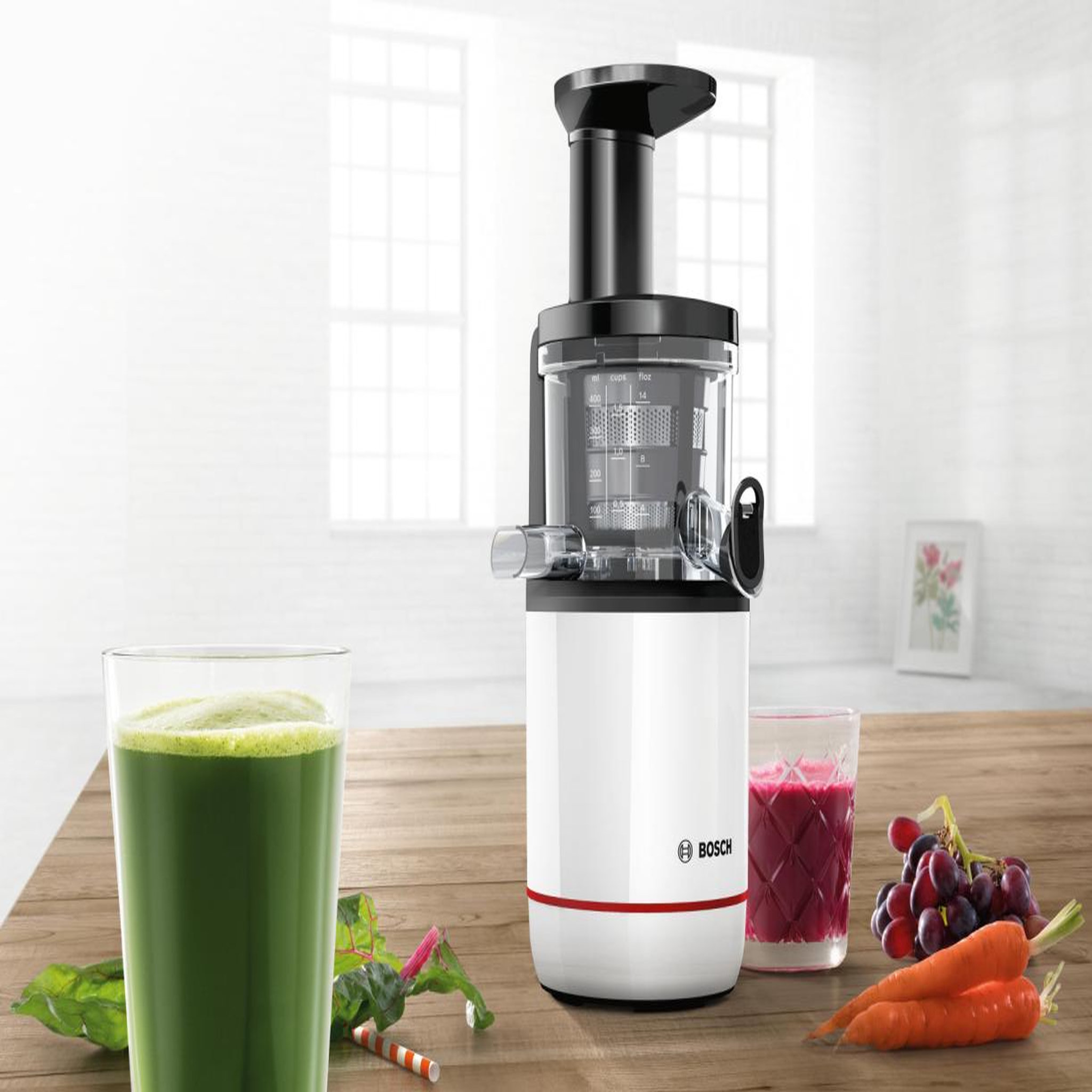 Voir la diapositive 3 : BOSCH Extracteur de jus 150w blanc - mesm500w