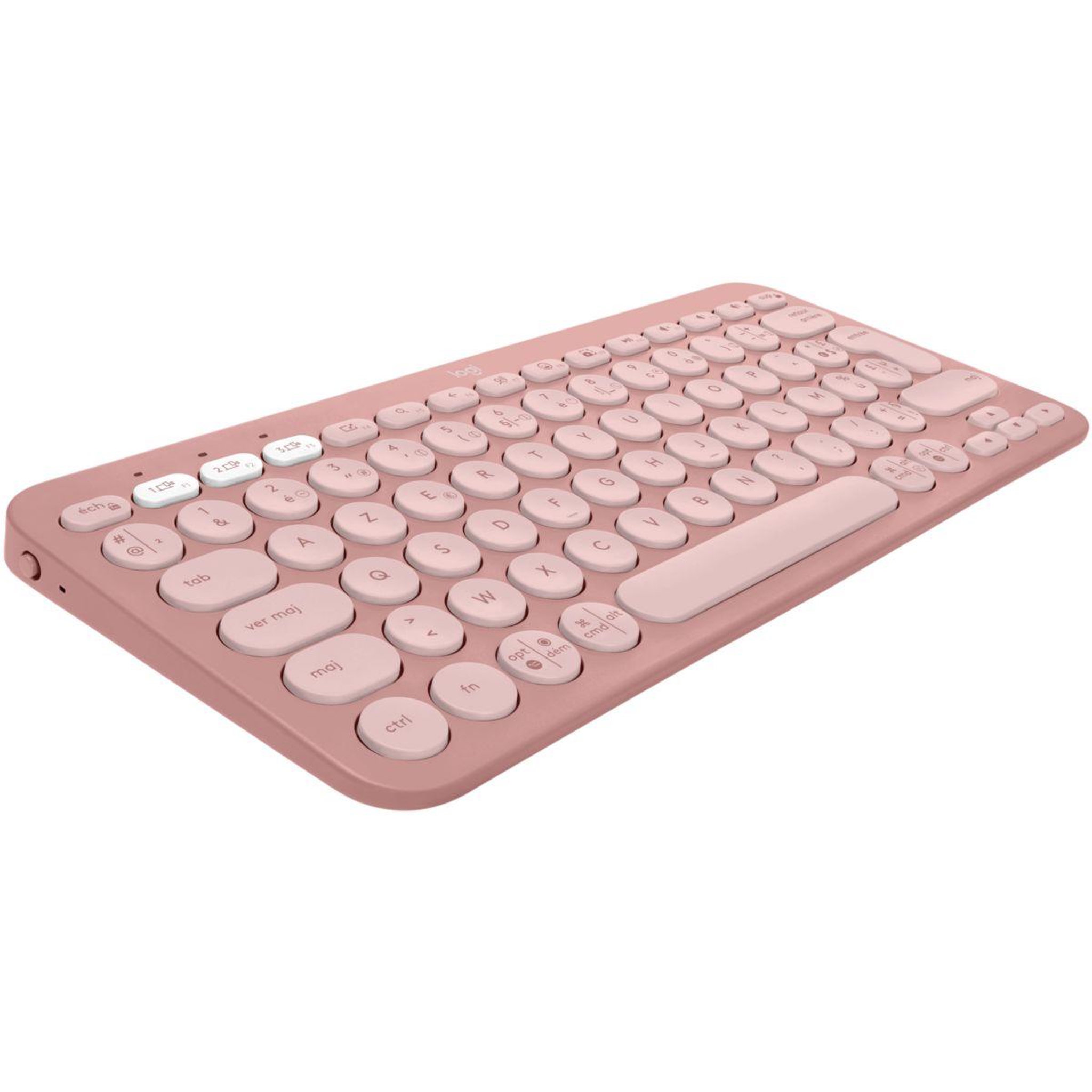 Logitech Clavier sans fil Pebble 2 K380s Rose