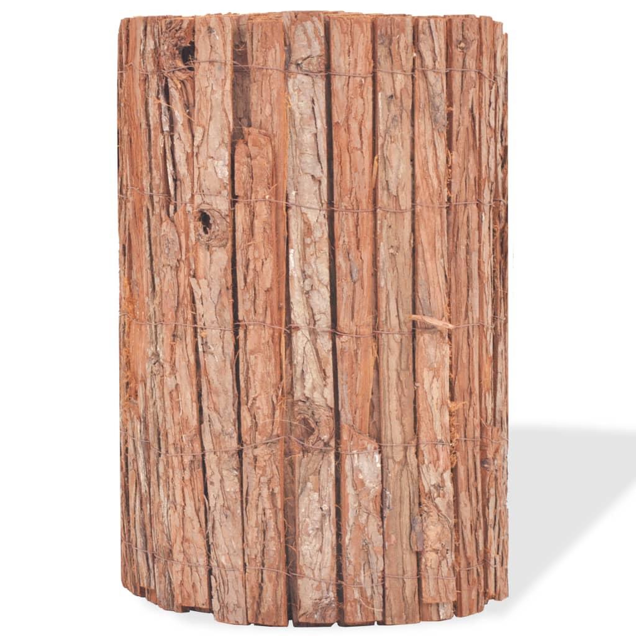 Voir la diapositive 4 : VIDAXL Cloture Ecorce 1000 x 50 cm