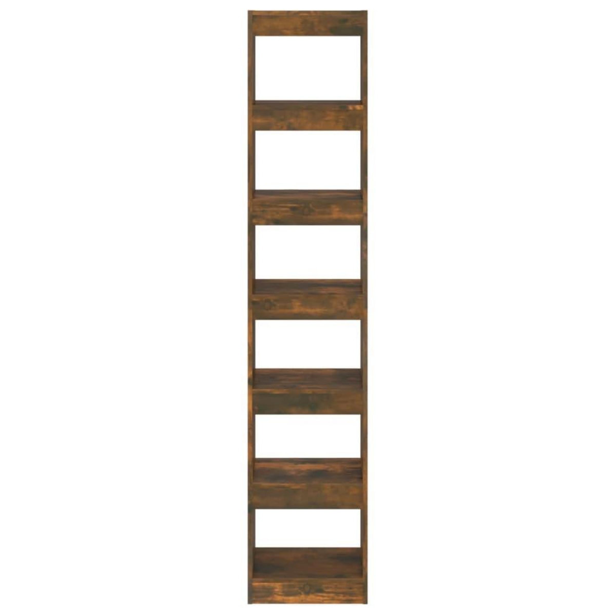 VIDAXL Bibliotheque/Separateur de piece Chene fume 40x30x198 cm