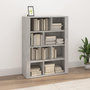 Voir la diapositive 1 : VIDAXL Buffet Gris beton 80x30x106 cm Bois d'ingenierie