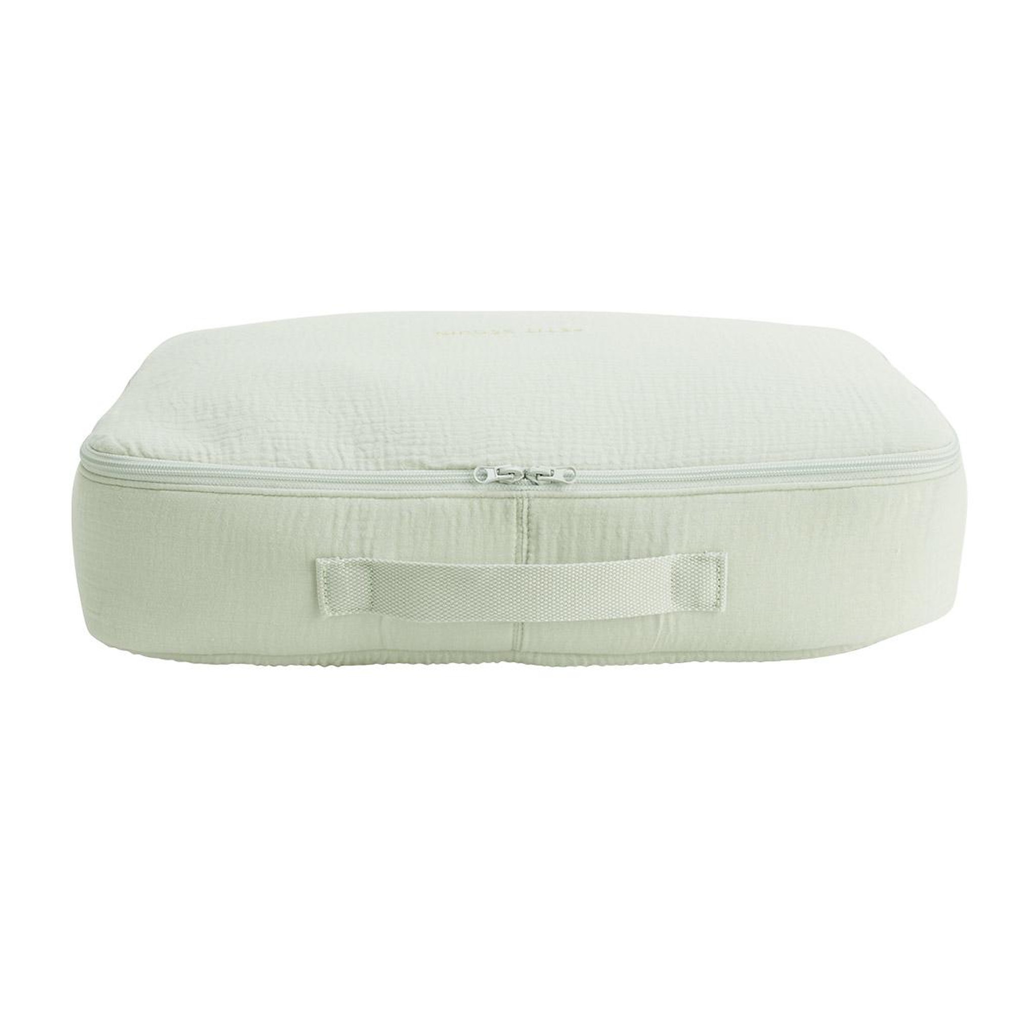 Voir la diapositive 3 : Petit Béguin Valise maternité en gaze de coton Hello Baby
