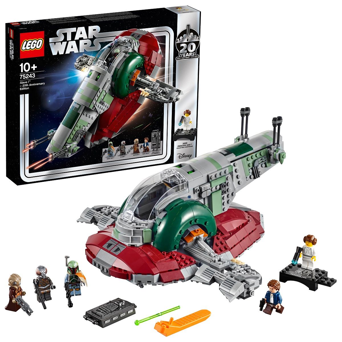 LEGO Star Wars 75243 - Slave l - Édition 20ème anniversaire