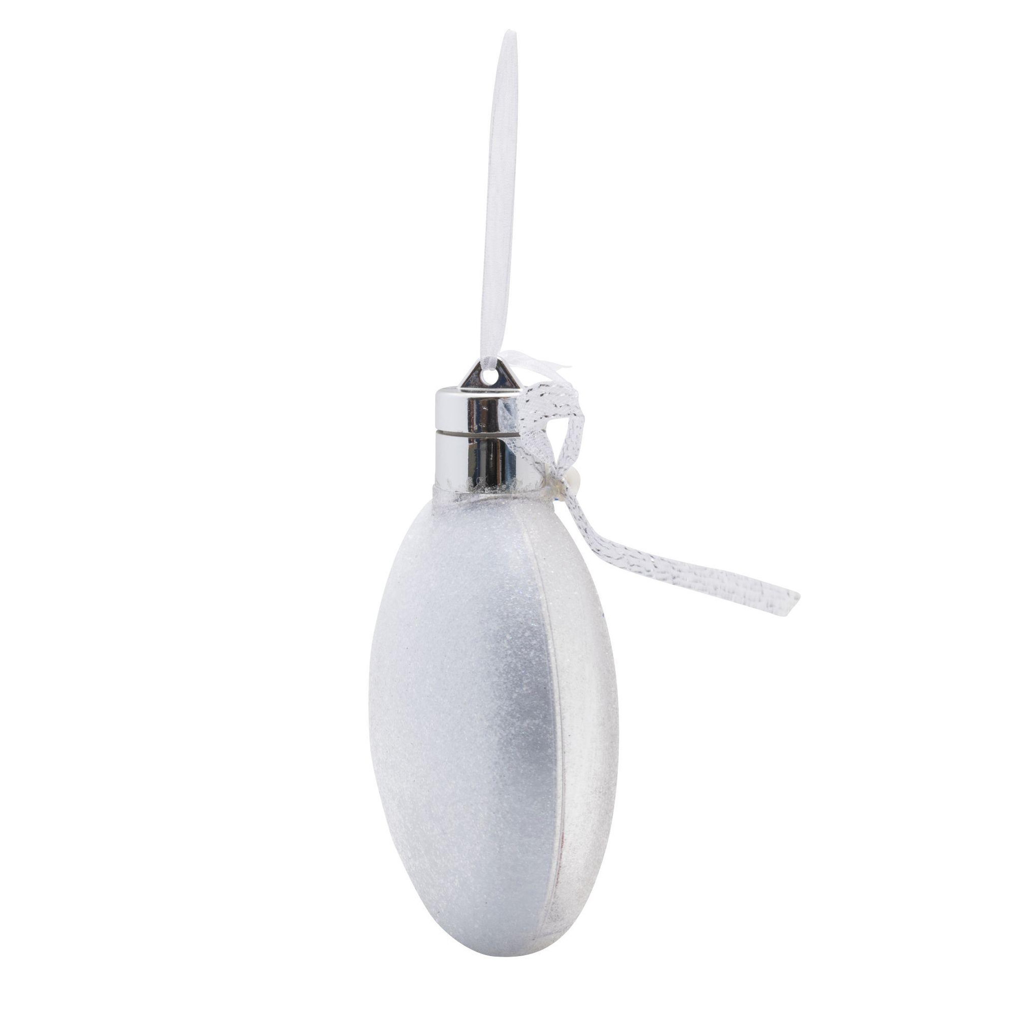 Voir la diapositive 3 : WERKAPRO Boule Papa Noël lumineuse multicolore