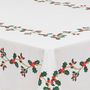 Voir la diapositive 3 : ATMOSPHERA Nappe 140x240 cm Houx coton