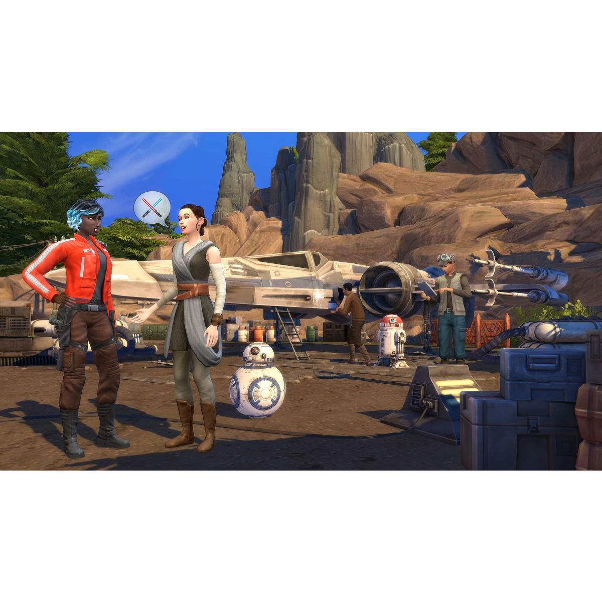 Namco Les Sims 4 + Star Wars: Voyage sur Batuu Xbox One