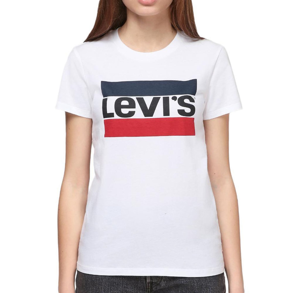 Levi's T Shirt /Marine/Rouge Femme  evi's The Perfect