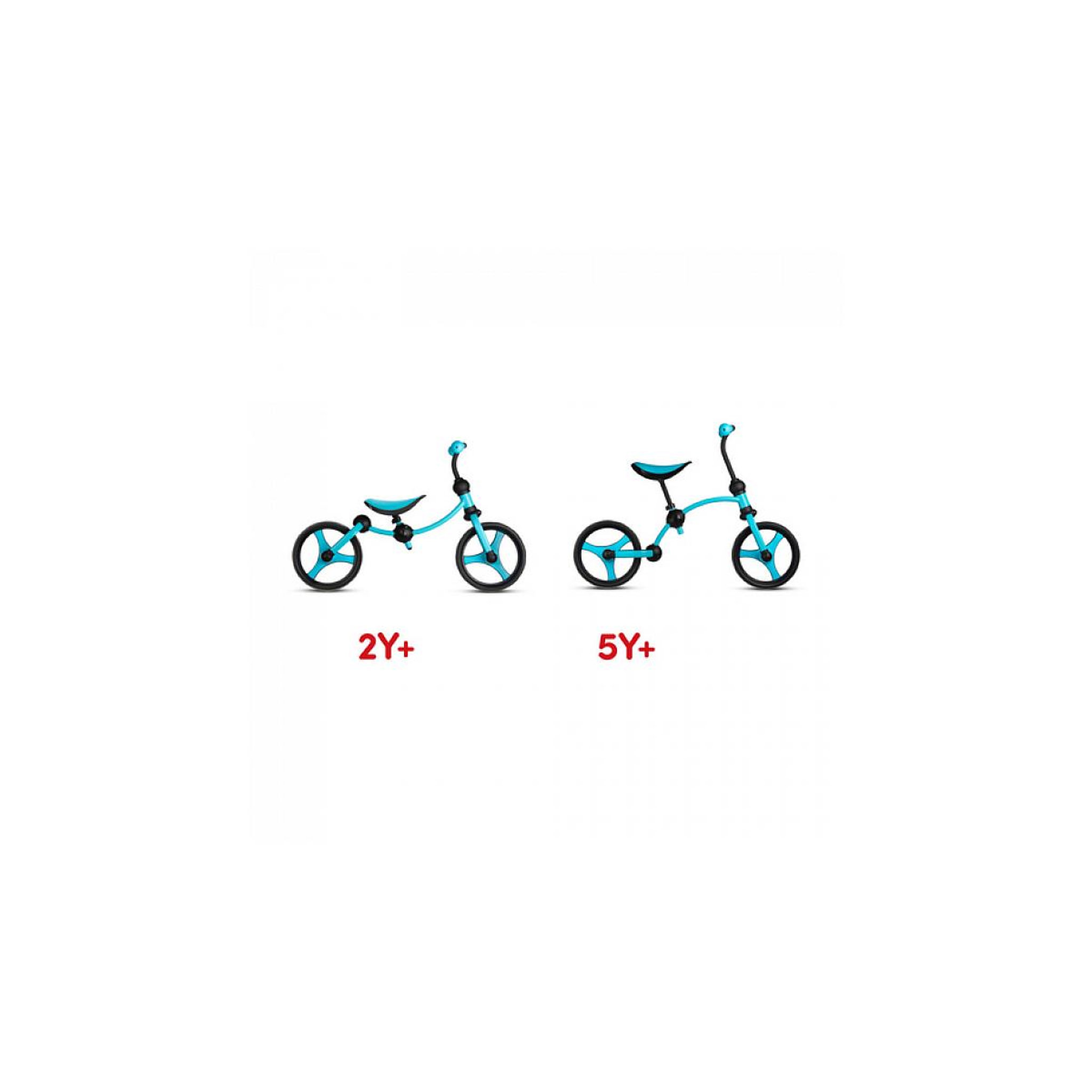 Voir la diapositive 4 : SMARTRIKE Draisienne  2-in-1 Running Bike Turquoise et Noire