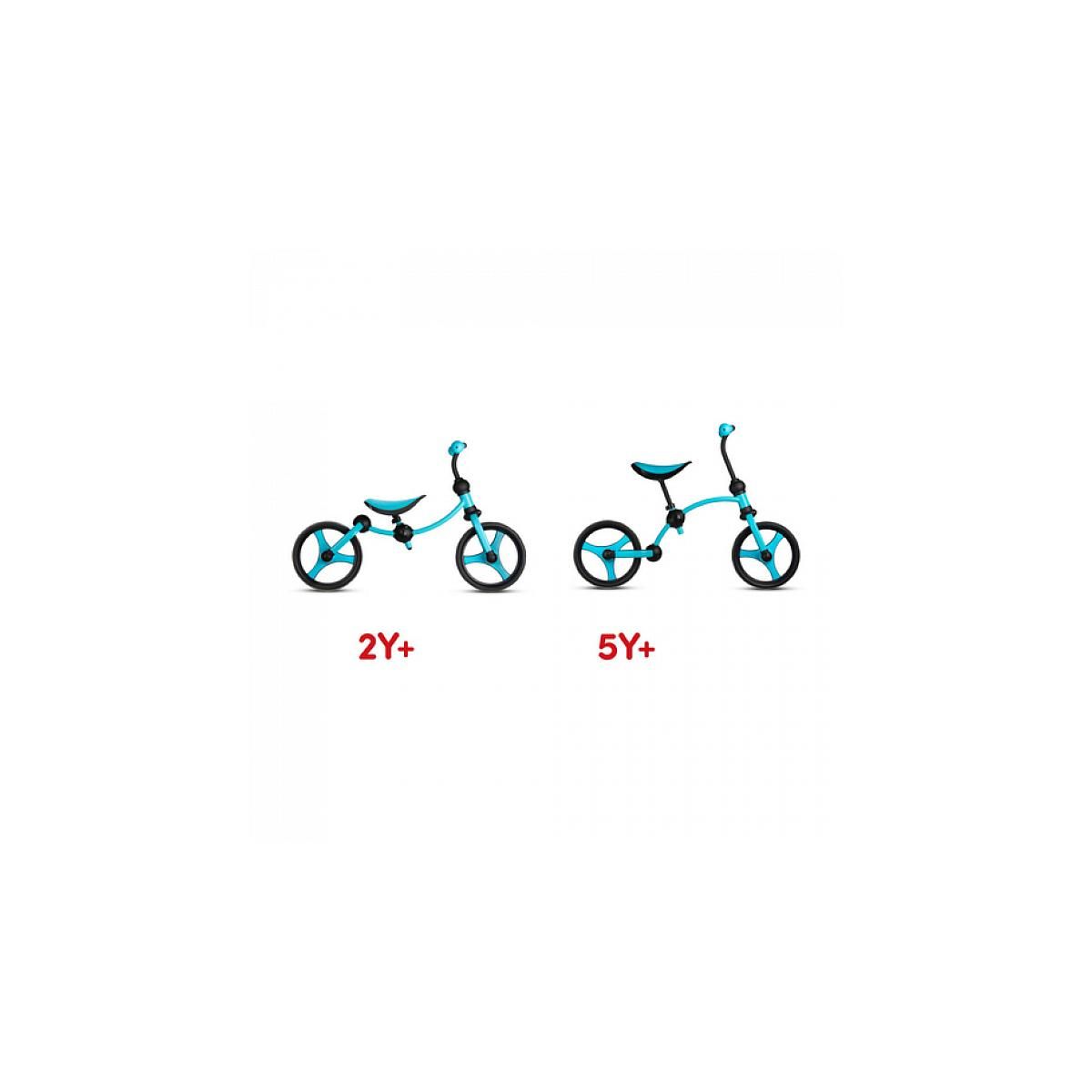 SMARTRIKE Draisienne  2-in-1 Running Bike Turquoise et Noire