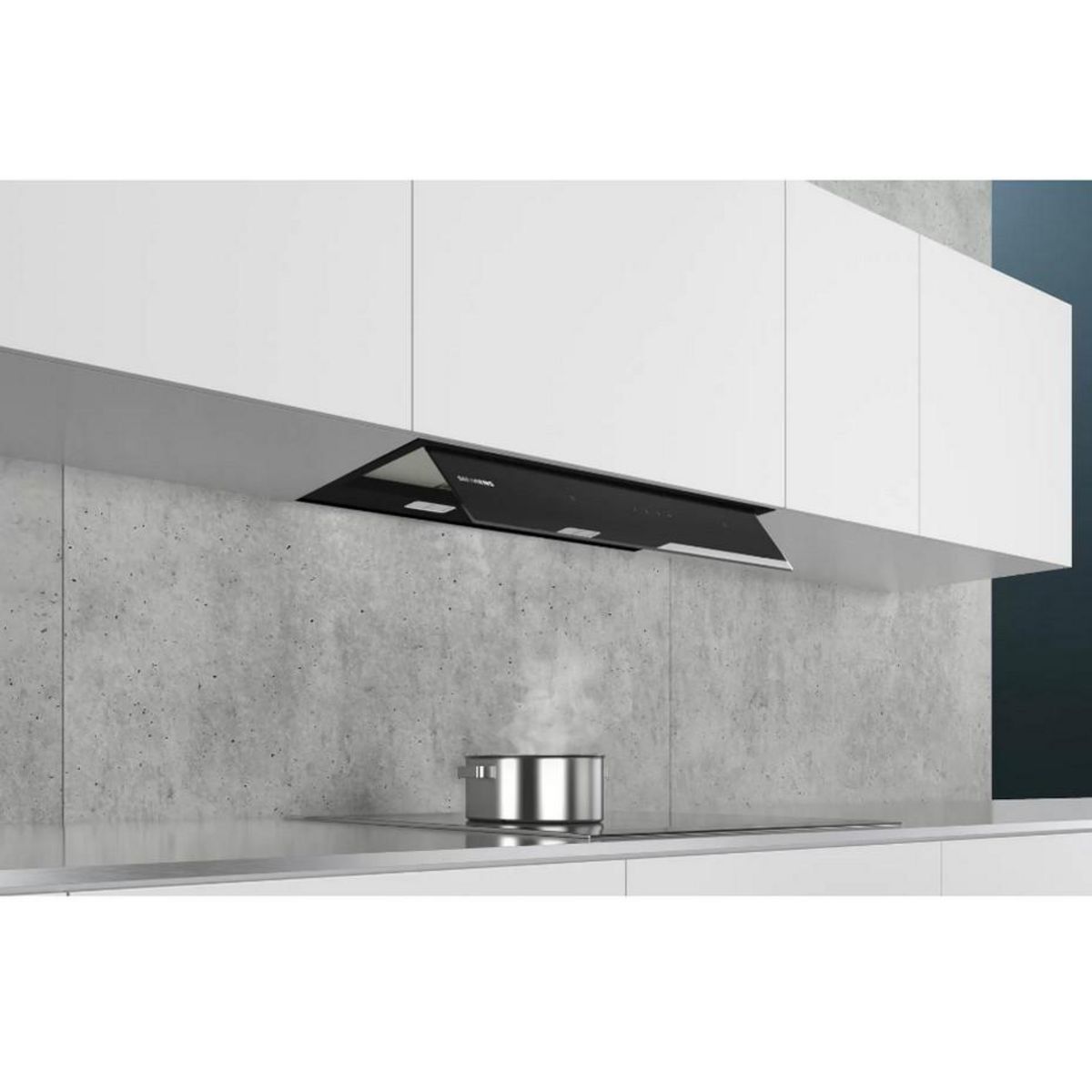 Siemens Hotte box intégrée 60cm 460m3/h noir - lj67bam60