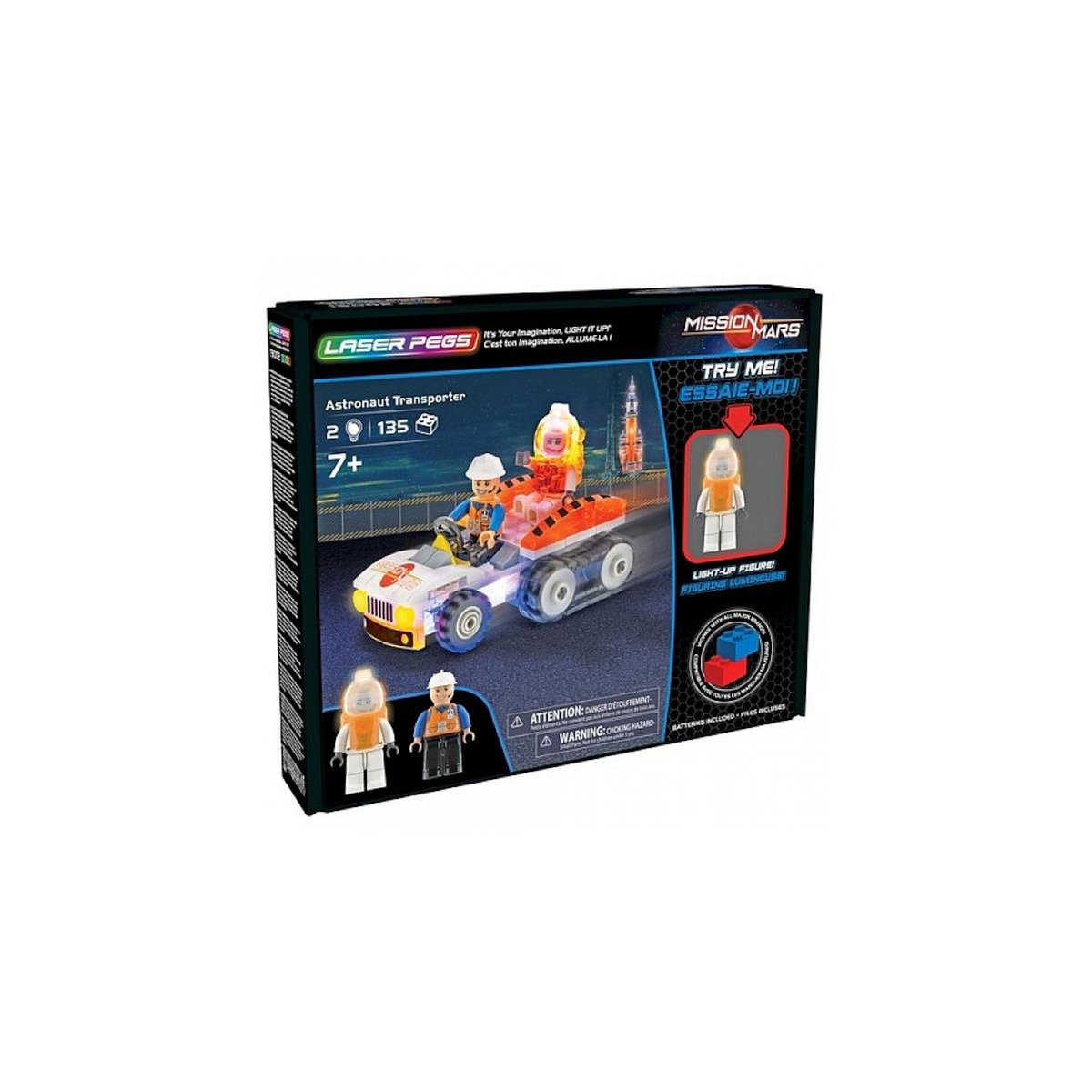 Laser Pegs Astronaut Transporter