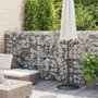 Voir la diapositive 1 : VIDAXL Mur a gabion avec couvercles Acier galvanise 900 x 50 x 150 cm