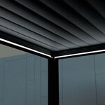 Chalet & jardin Kit éclairage LED - Pergola Ombréa - 4x8M