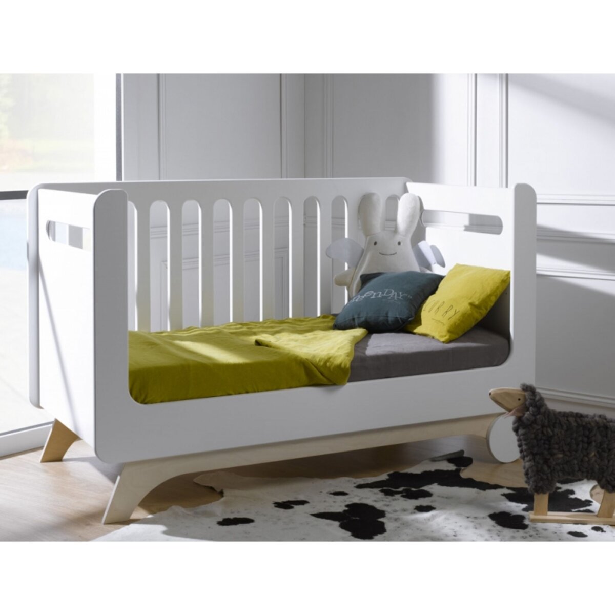 Bébé Provence Lit bébé 70 x 140 cm évolutif PRATIC 