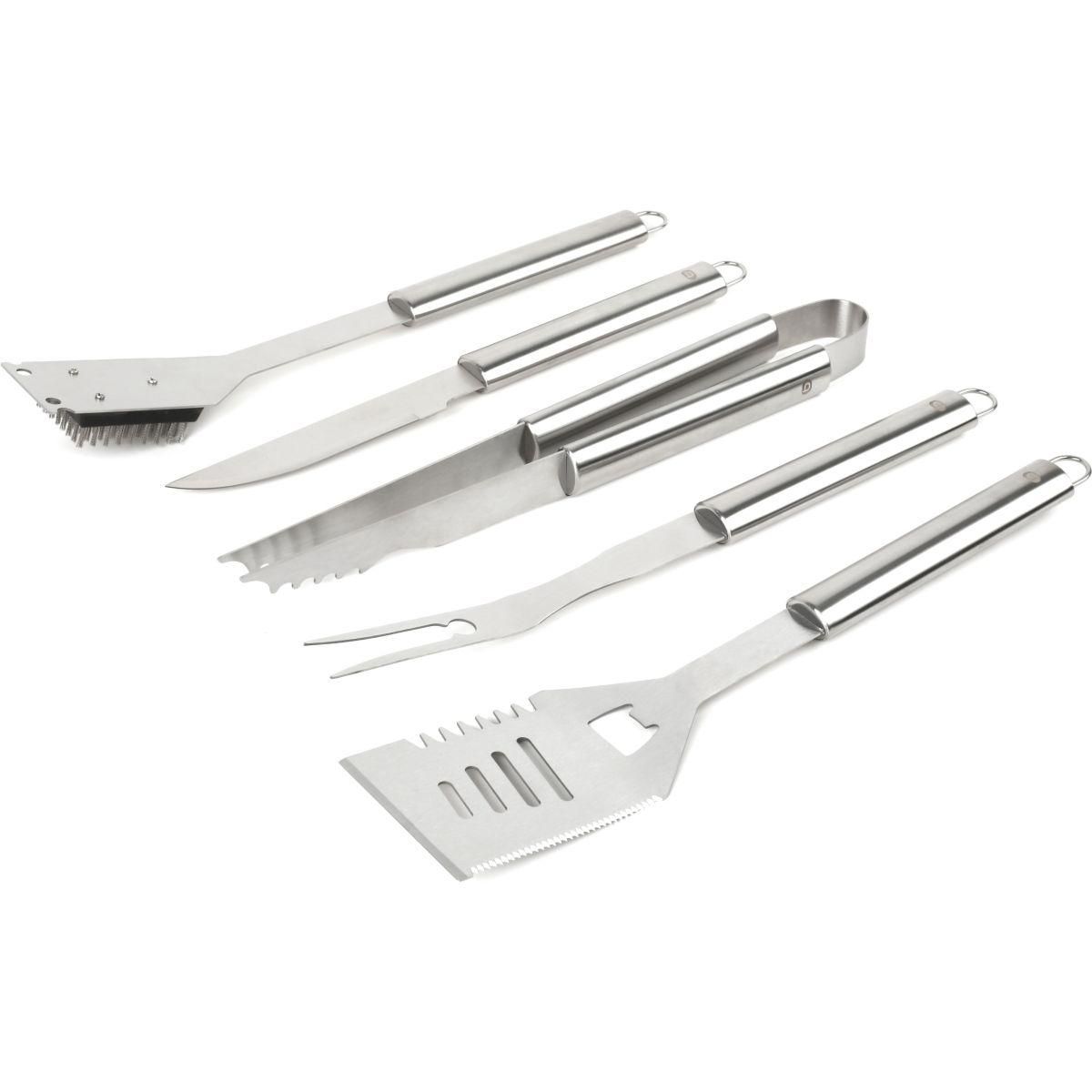 ESSENTIEL B Ustensile barbecue MALETTE Set 5 pièces