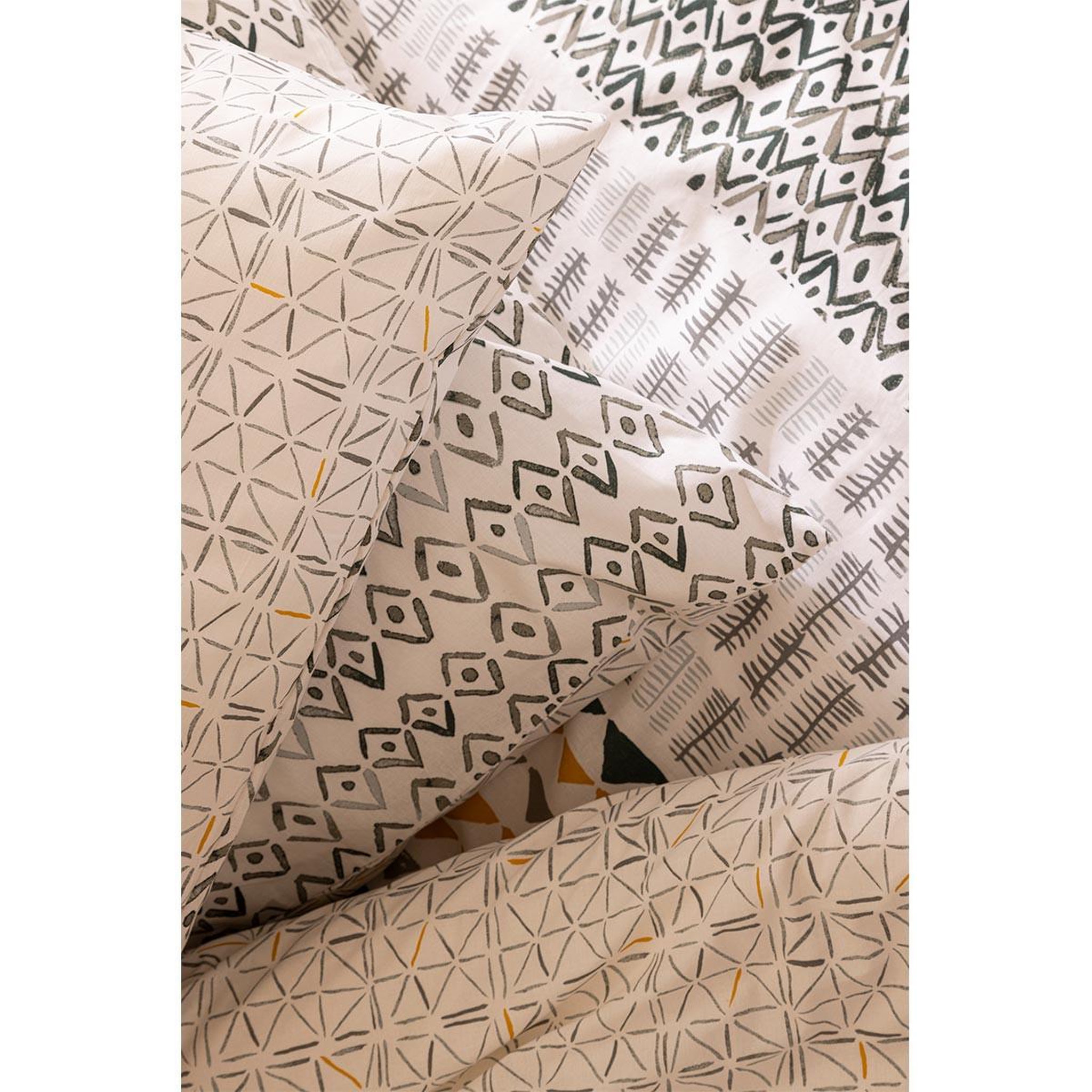 Voir la diapositive 5 : ATMOSPHERA Parure de lit 3 pièces  aquar  240x220cm multicolore