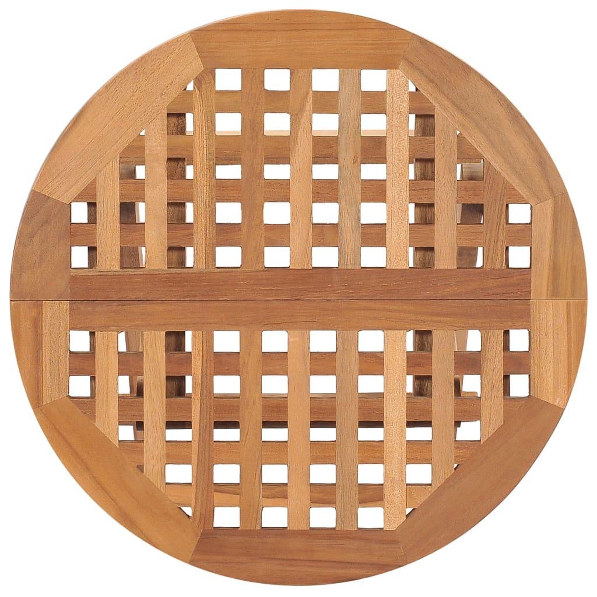 Voir la diapositive 4 : VIDAXL Table pliable de jardin 50x50x50 cm Bois de teck solide