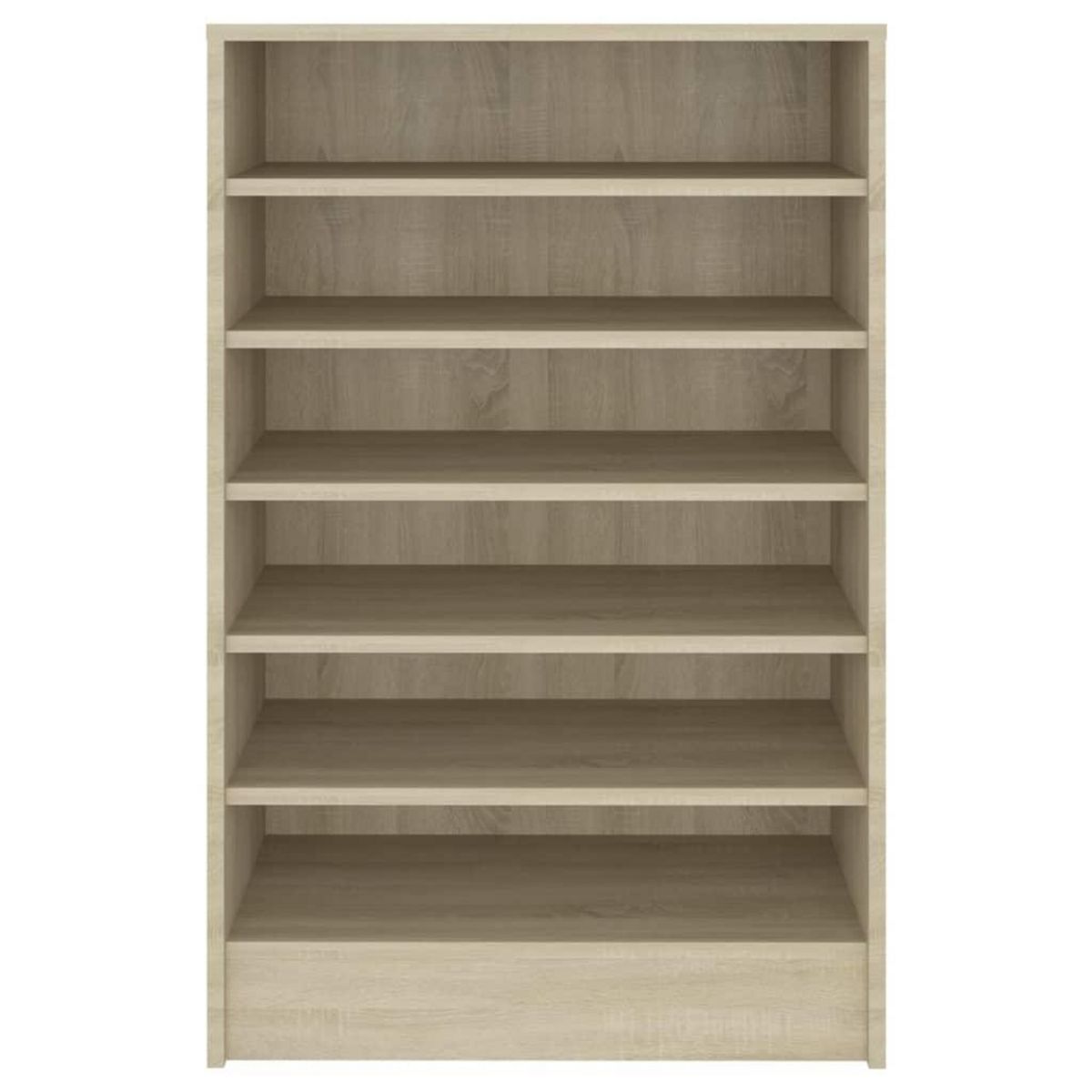 VIDAXL Armoire a chaussures Chene Sonoma 60x35x92 cm Bois d'ingenierie