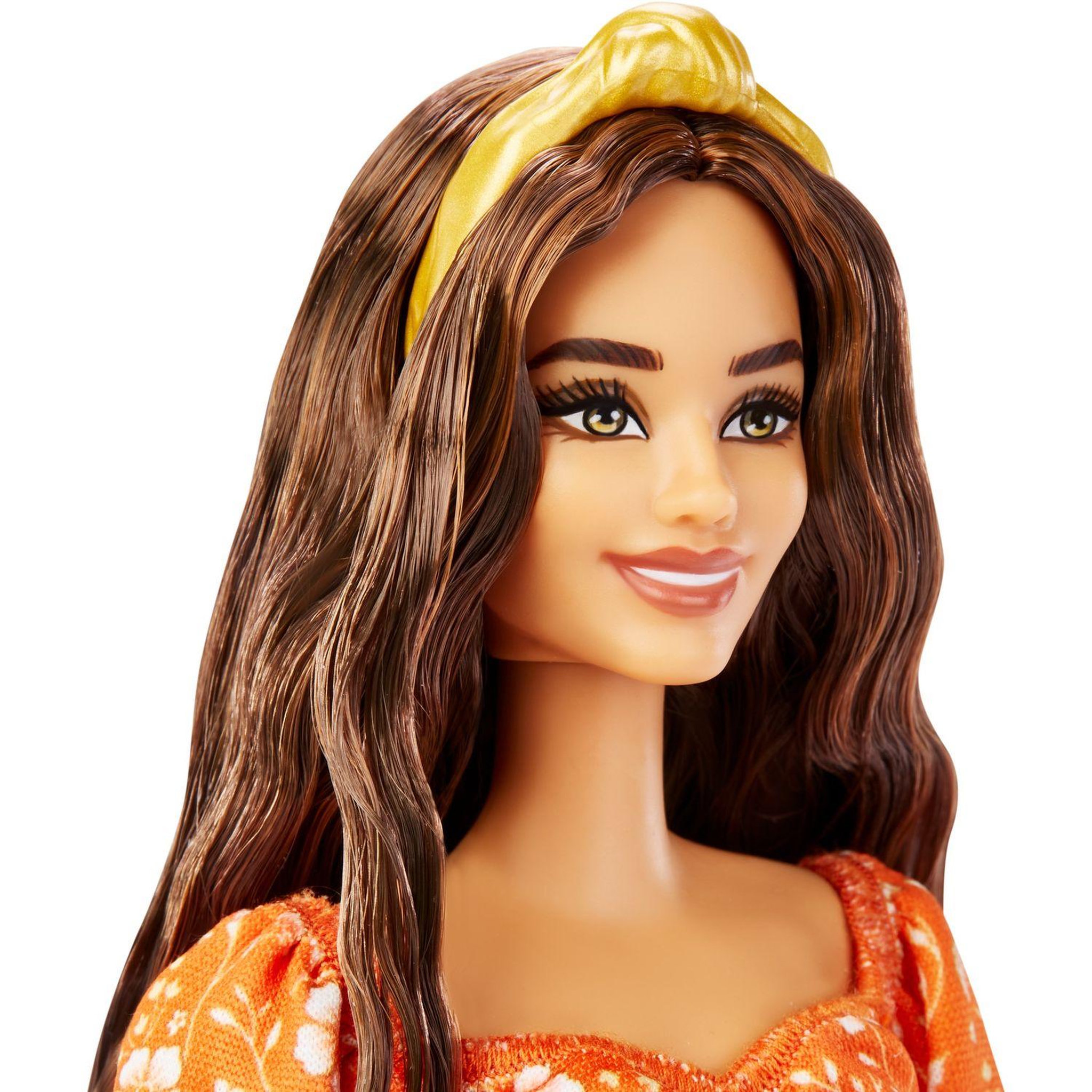 Voir la diapositive 3 : BARBIE Barbie - Poupée Fashionista Robe fleurie - Poupée mannequin