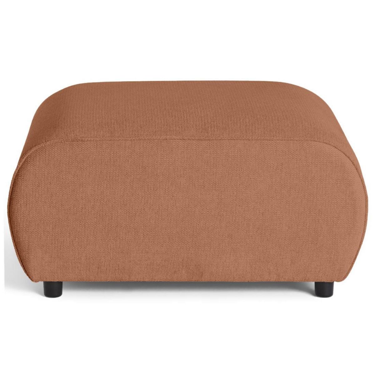 LISA DESIGN Suaro - pouf en tissu texturé