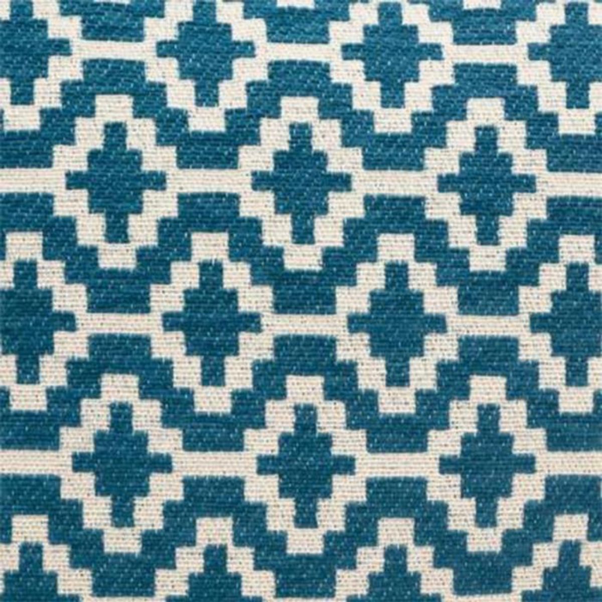 ATMOSPHERA Housse de Coussin  Chen Etnik  40x40cm Bleu