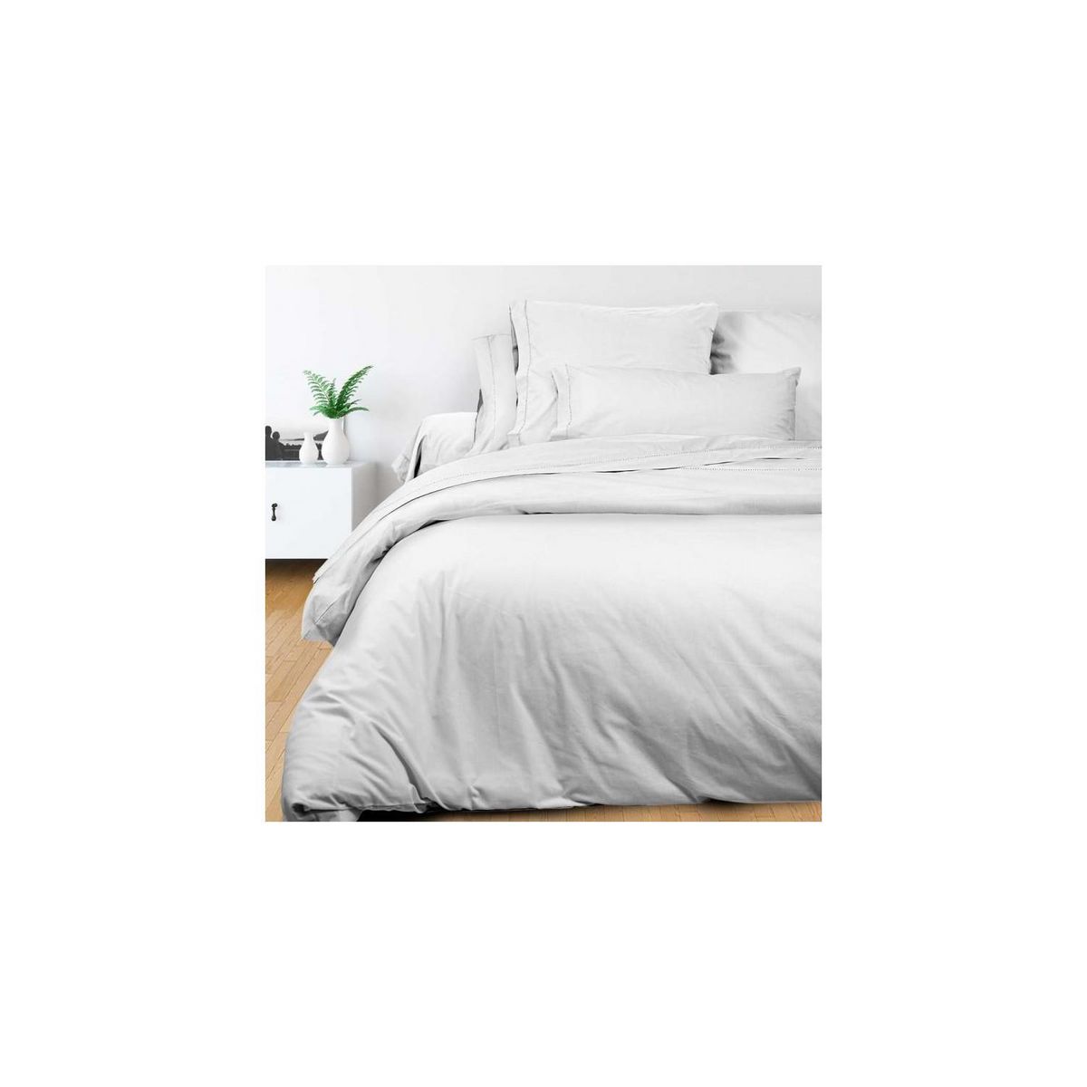 Camille Taie d'oreiller en coton percale CAMILLE, par Songe de Camille