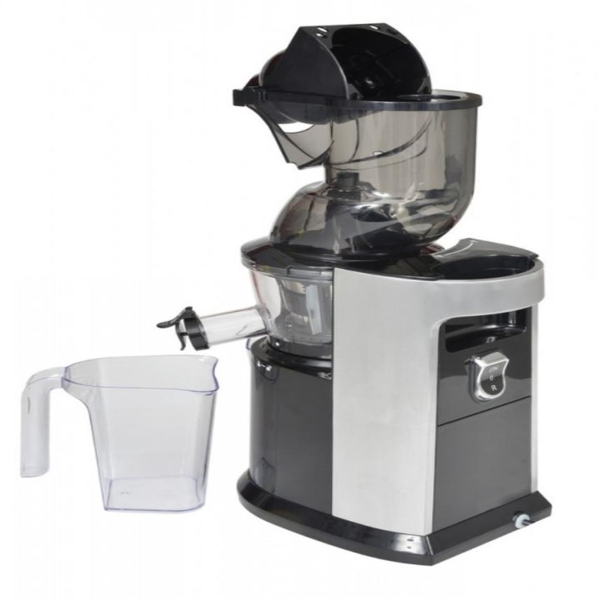 Voir la diapositive 2 : Kitchen chef Extracteur de jus 250w noir/gris - AJE378LA