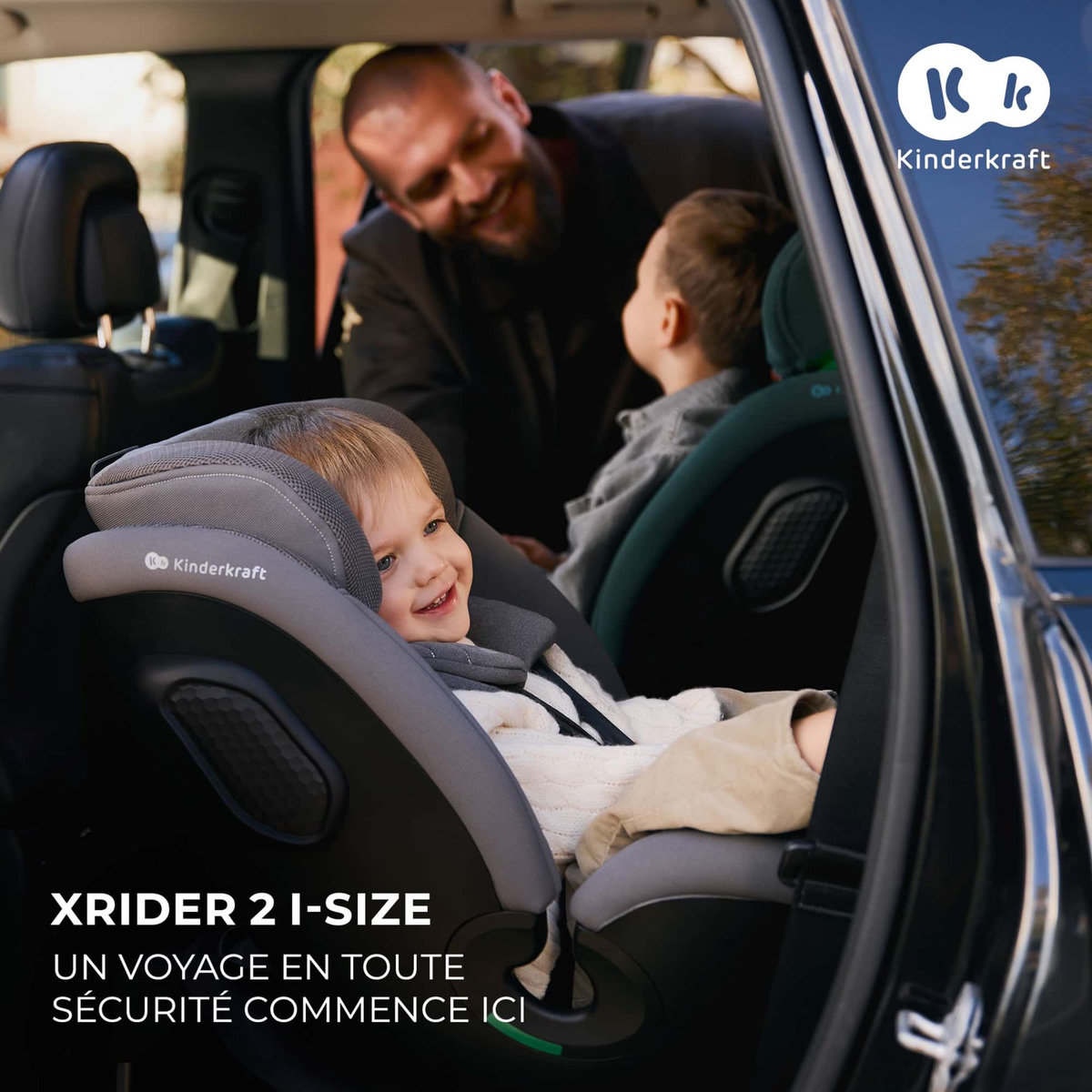 KINDERKRAFT Siège auto pivotant XRIDER 2 i-Size
