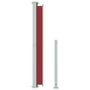 Voir la diapositive 5 : VIDAXL Auvent lateral retractable de patio 180x500 cm Rouge