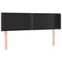Voir la diapositive 3 : VIDAXL Tete de lit a LED Noir 147x16x78/88 cm Similicuir