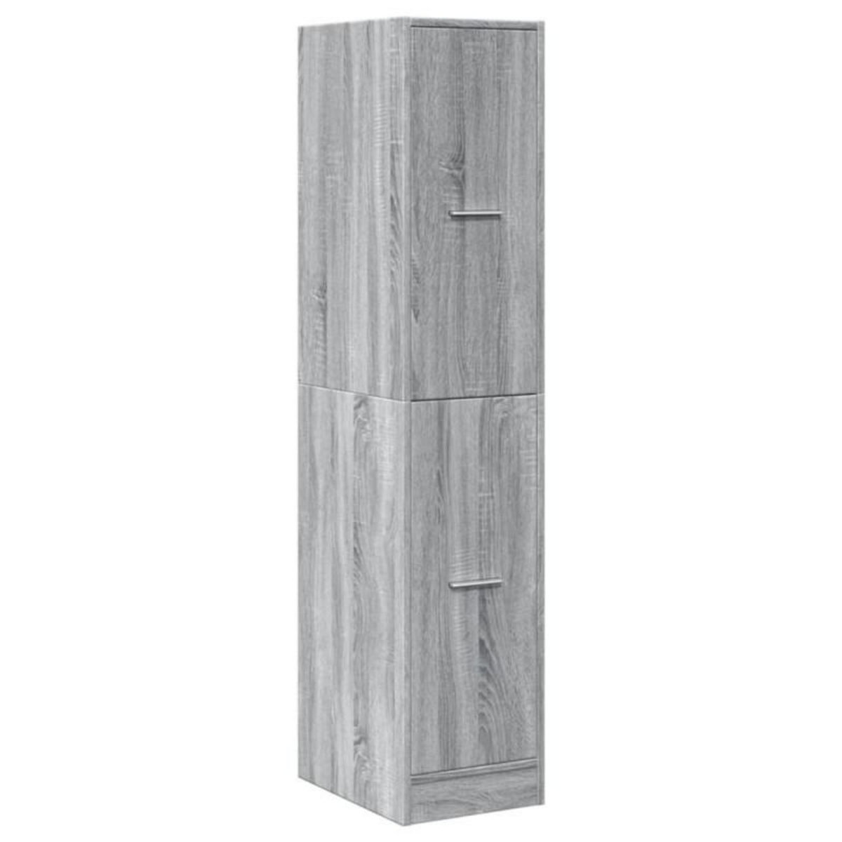 VIDAXL Armoire apothicaire sonoma gris 30x41x144,5cm bois d ingénierie
