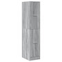 Voir la diapositive 3 : VIDAXL Armoire apothicaire sonoma gris 30x41x144,5cm bois d ingénierie