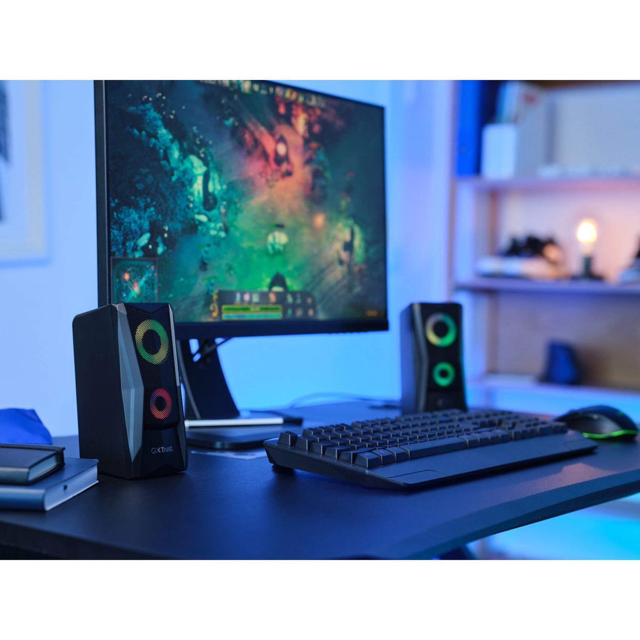 Voir la diapositive 5 : Trust Enceinte pc gxt606b javv noir
