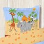 Voir la diapositive 2 : Dourev Housse de couette 140x200 SAFARI PHOTOS + 1 taie