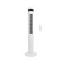 Voir la diapositive 1 : OCEANIC Ventilateur colonne OCEANIC - 50W - Hauteur 110 cm - Oscillation automatique - Télécommande - Minuterie - Blanc