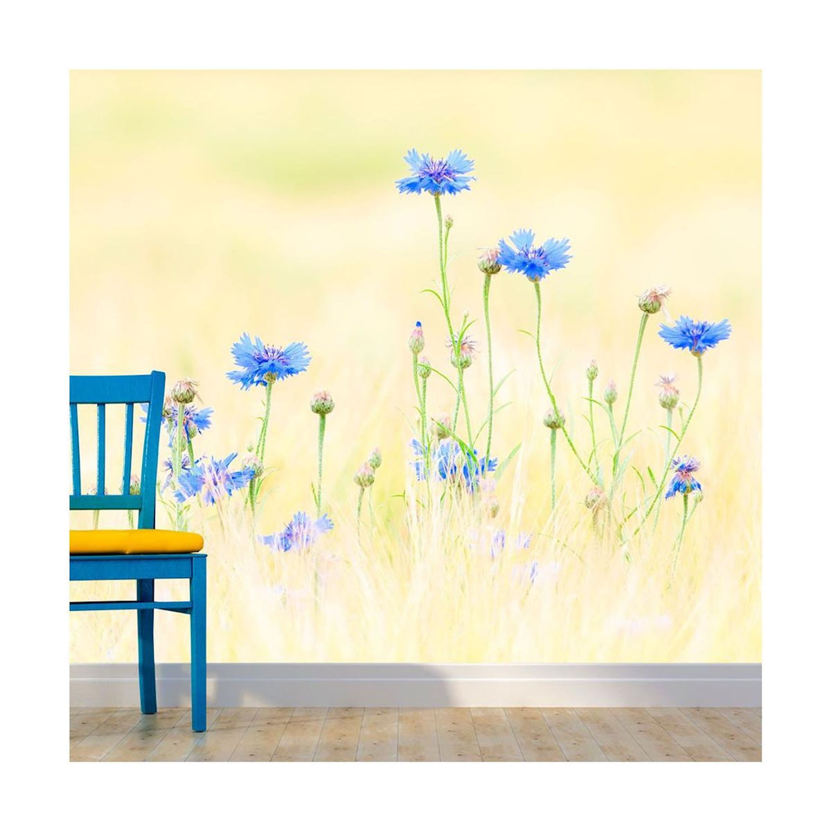 Paris Prix Papier Peint  Bleuets