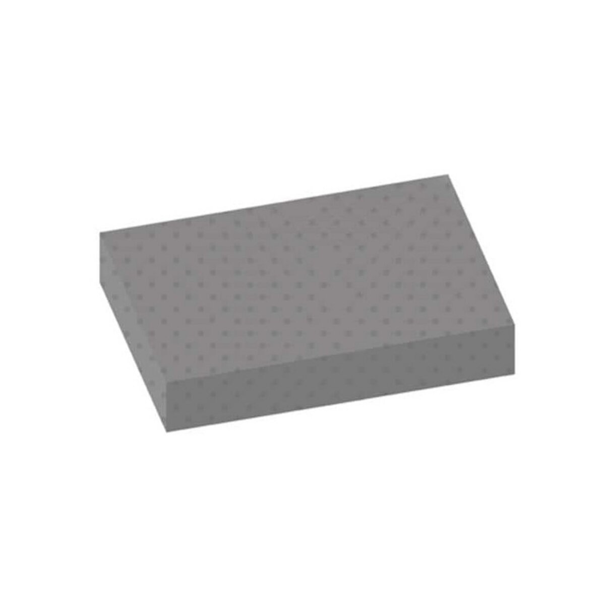 ESPACE-BRICOLAGE Tapis pastilles gris 100x120cm épaisseur 3mm pas cher 