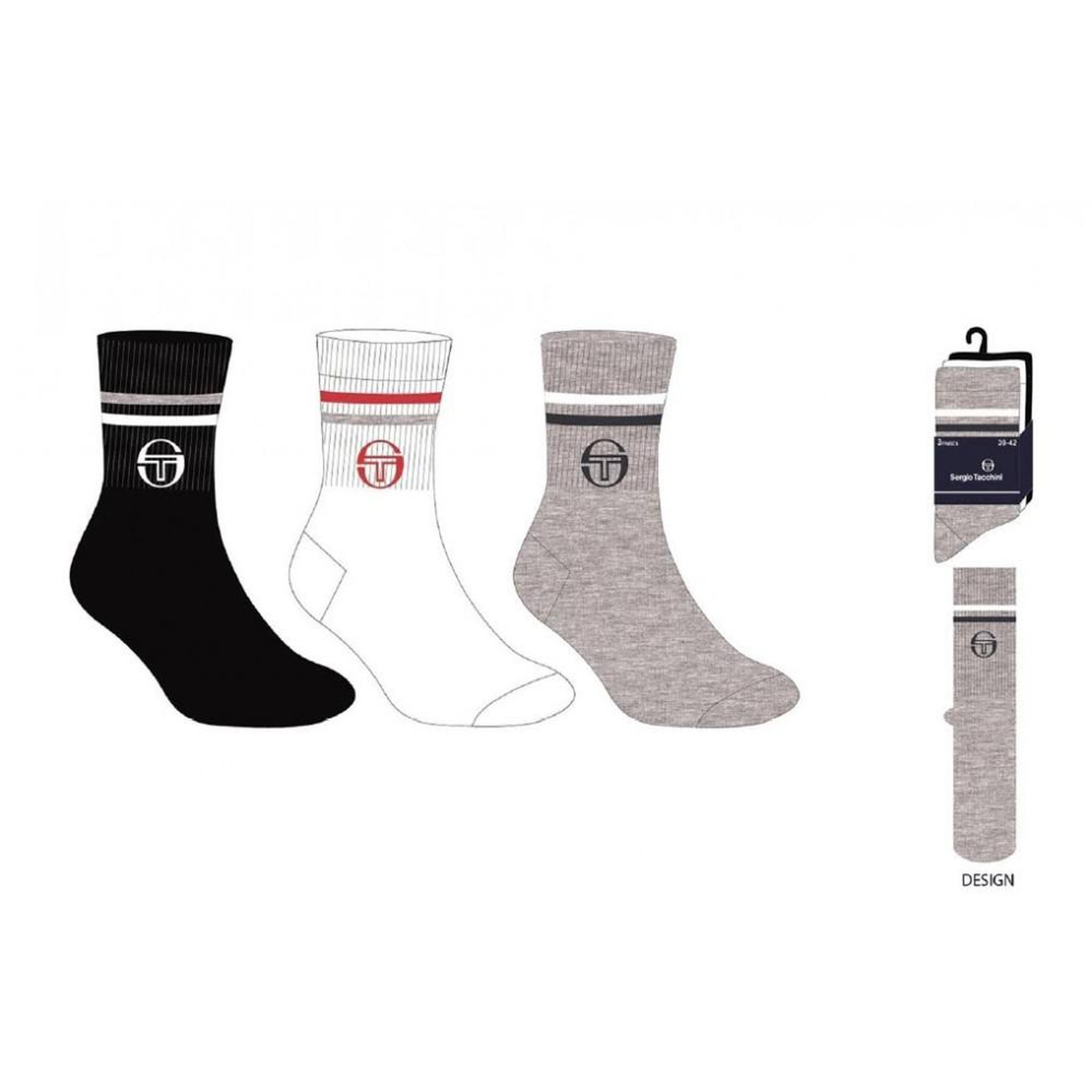 Voir la diapositive 5 : SERGIO TACCHINI Chaussettes SERGIO TACCHINI