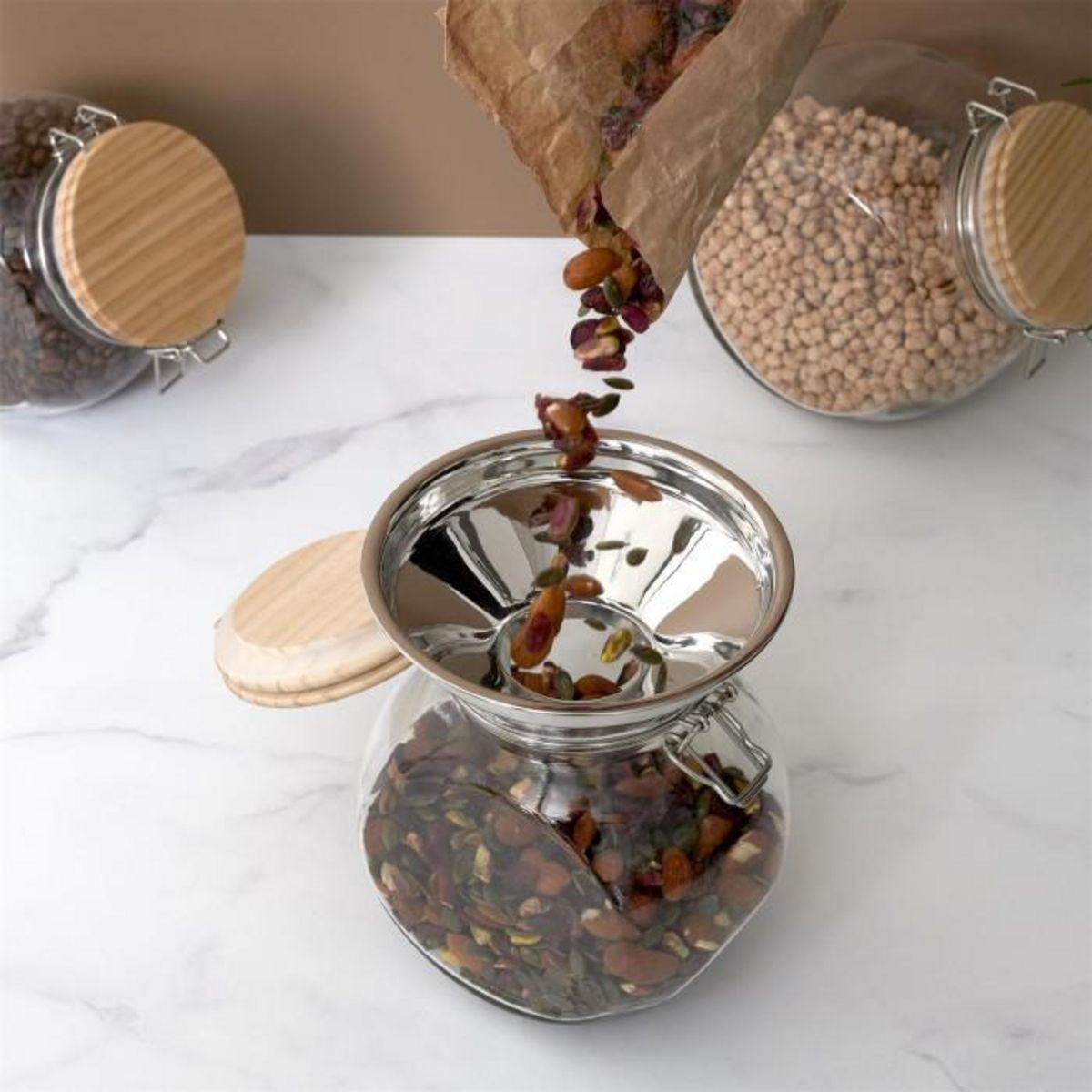 Paris Prix Entonnoir à Confiture  Inox  14cm Argent