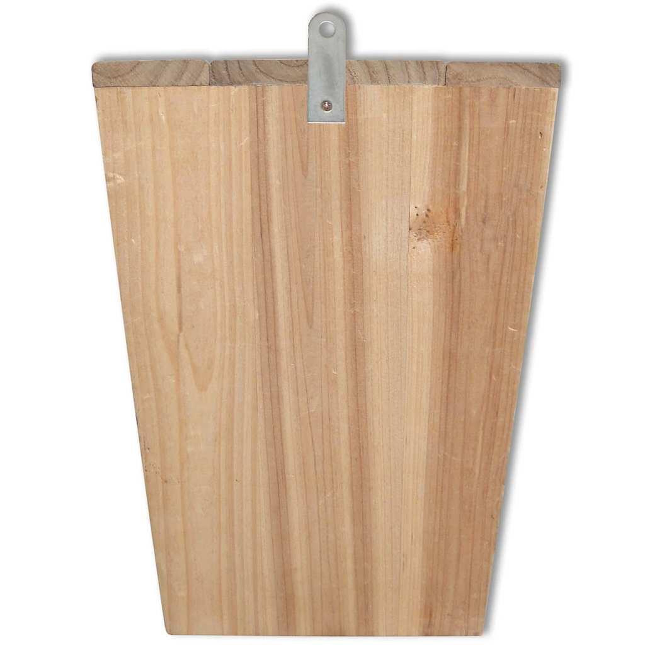 Voir la diapositive 5 : VIDAXL Maison pou chauve-souris 4 pcs 22 x 12 x 34 cm bois