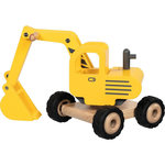 Goki Excavatriceavec pneus caoutchouc