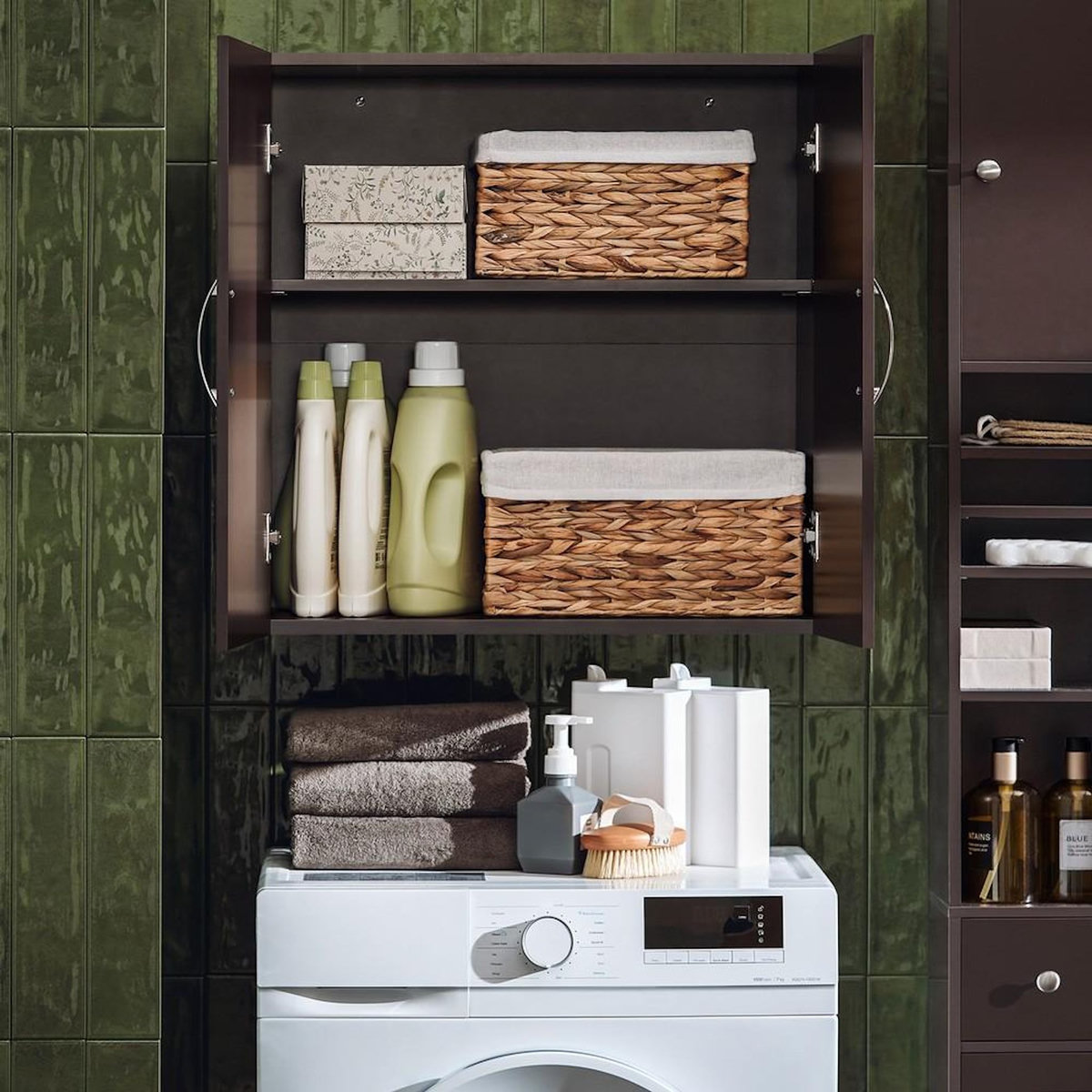 SOBUY SoBuy - Meuble Mural Suspendu à deux portes - Fonctionnel - FRG231